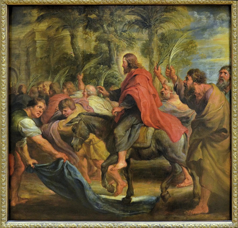 La Entrada de Cristo en Jerusalén - Peter Paul Rubens