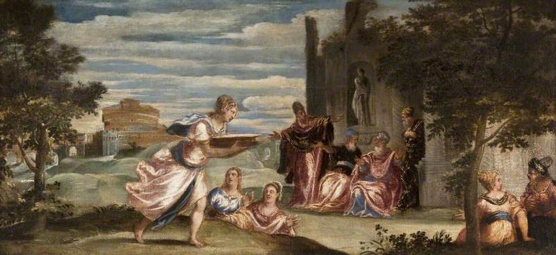 La prueba de Tuccia - Jacopo Tintoretto