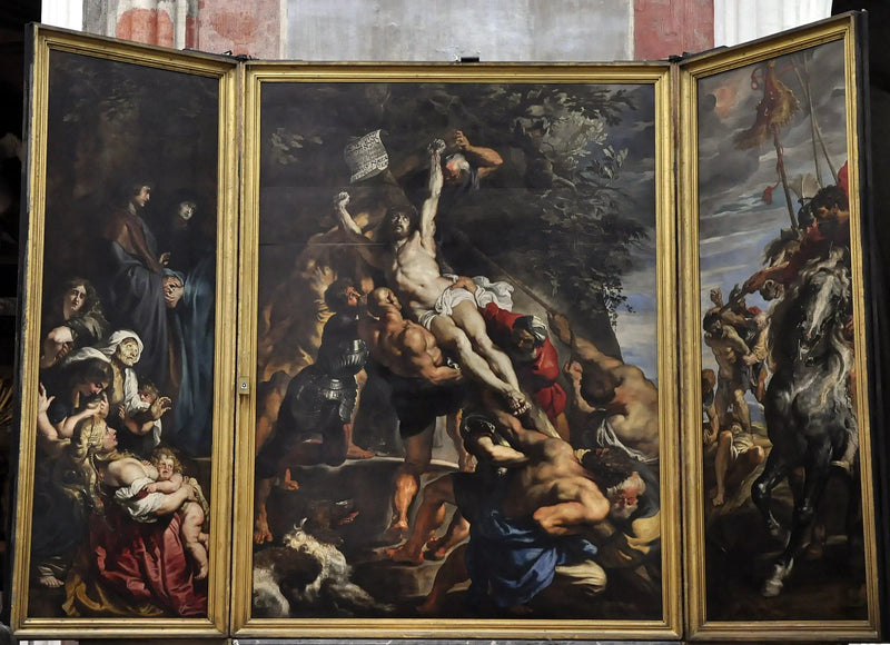 La Elevación de la Cruz - Peter Paul Rubens