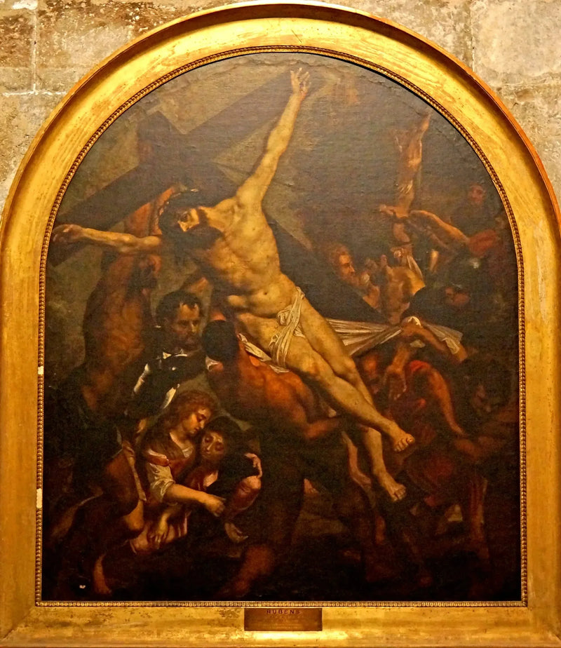 La Elevación de la Cruz - Peter Paul Rubens