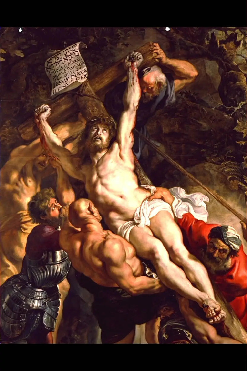 La Elevación de la Cruz - Peter Paul Rubens