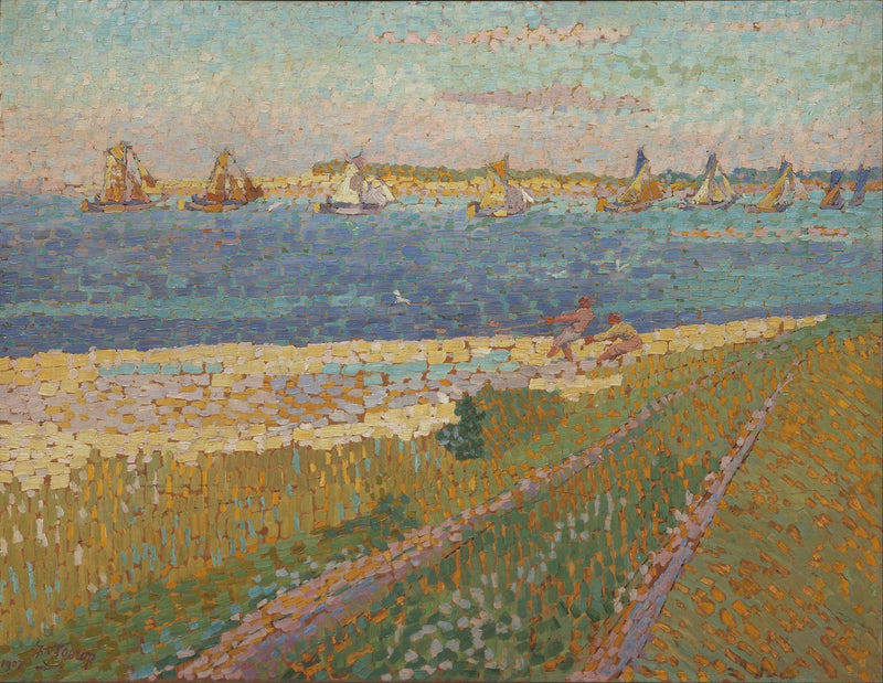 El Escalda cerca de Veere - Jan Toorop