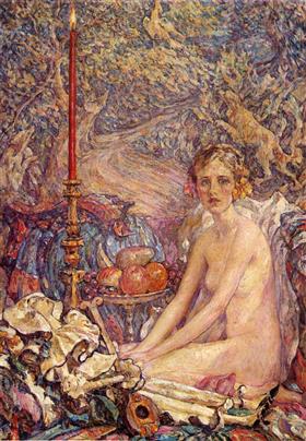 El espíritu del jardín - Robert Lewis Reid
