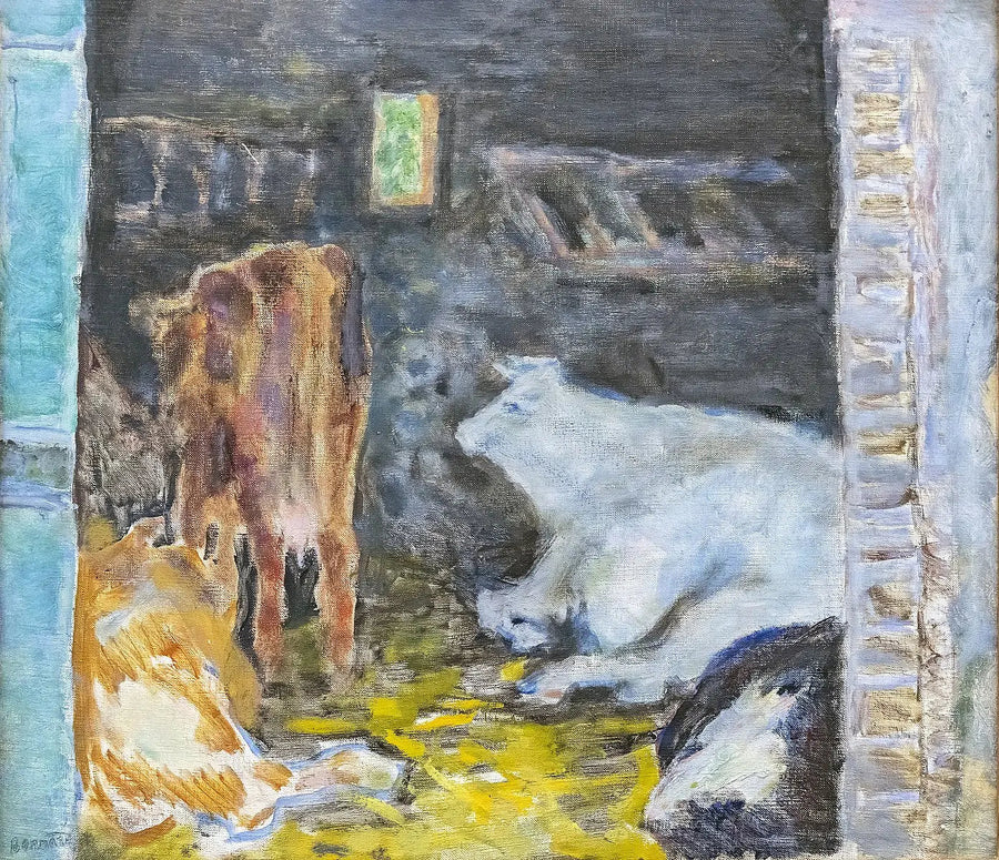 El Establo - Pierre Bonnard
