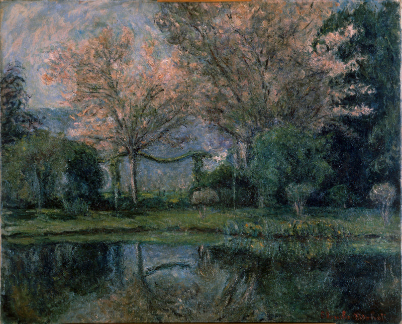 El estanque en Giverny - Blanche Hoschede Monet