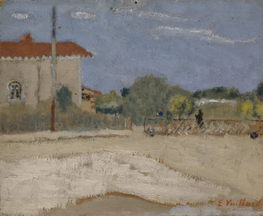 La laguna-ville. La estación - Édouard Vuillard