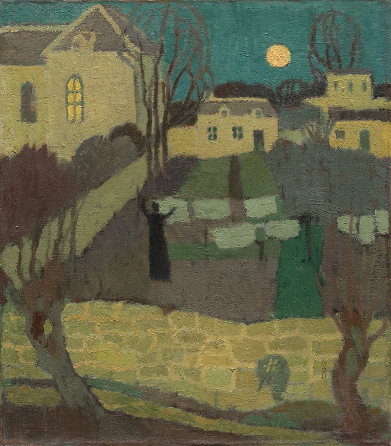 La tendedería de ropa - Maurice Denis