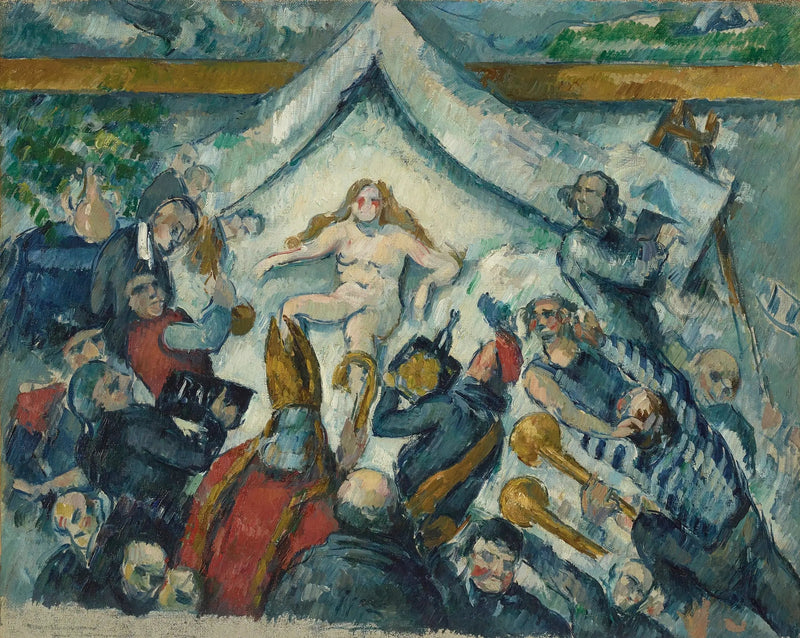El eterno femenino - Paul Cézanne