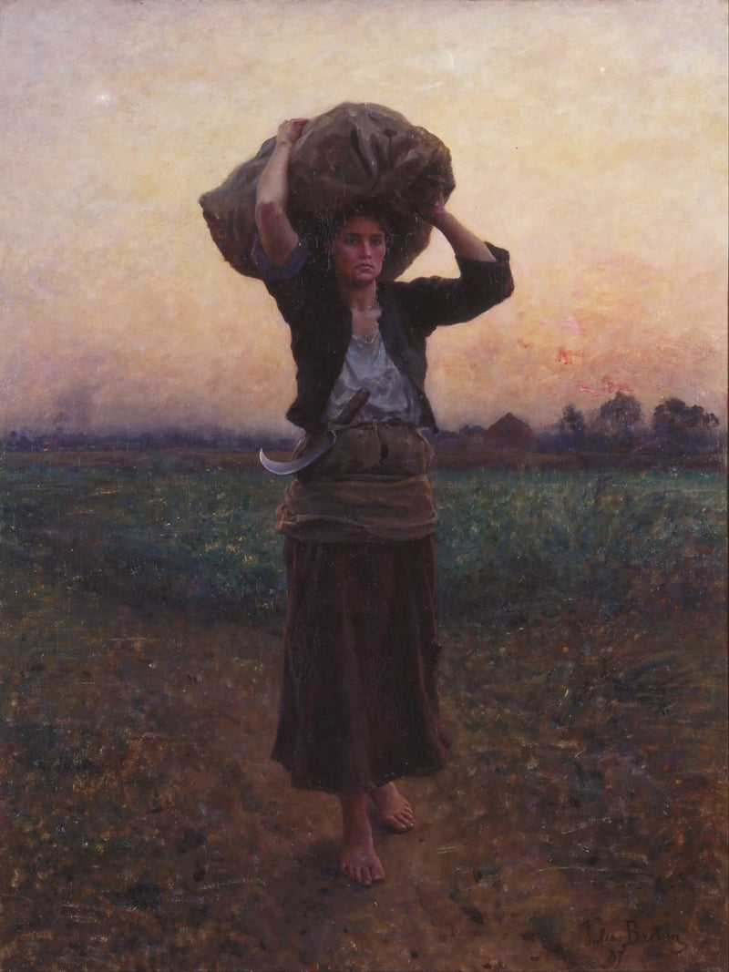 La estrella del pastor - Jules Breton