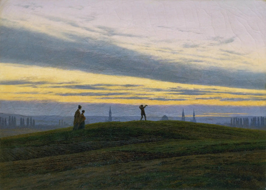 La Estrella de la Tarde - Caspar David Friedrich