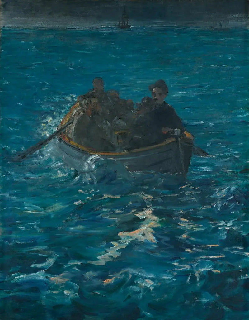 La Evasión de Rochefort - Édouard Manet