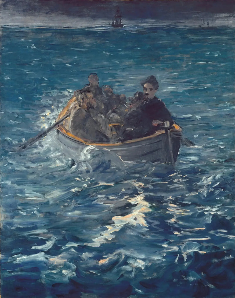 La Evasión de Rochefort - Édouard Manet