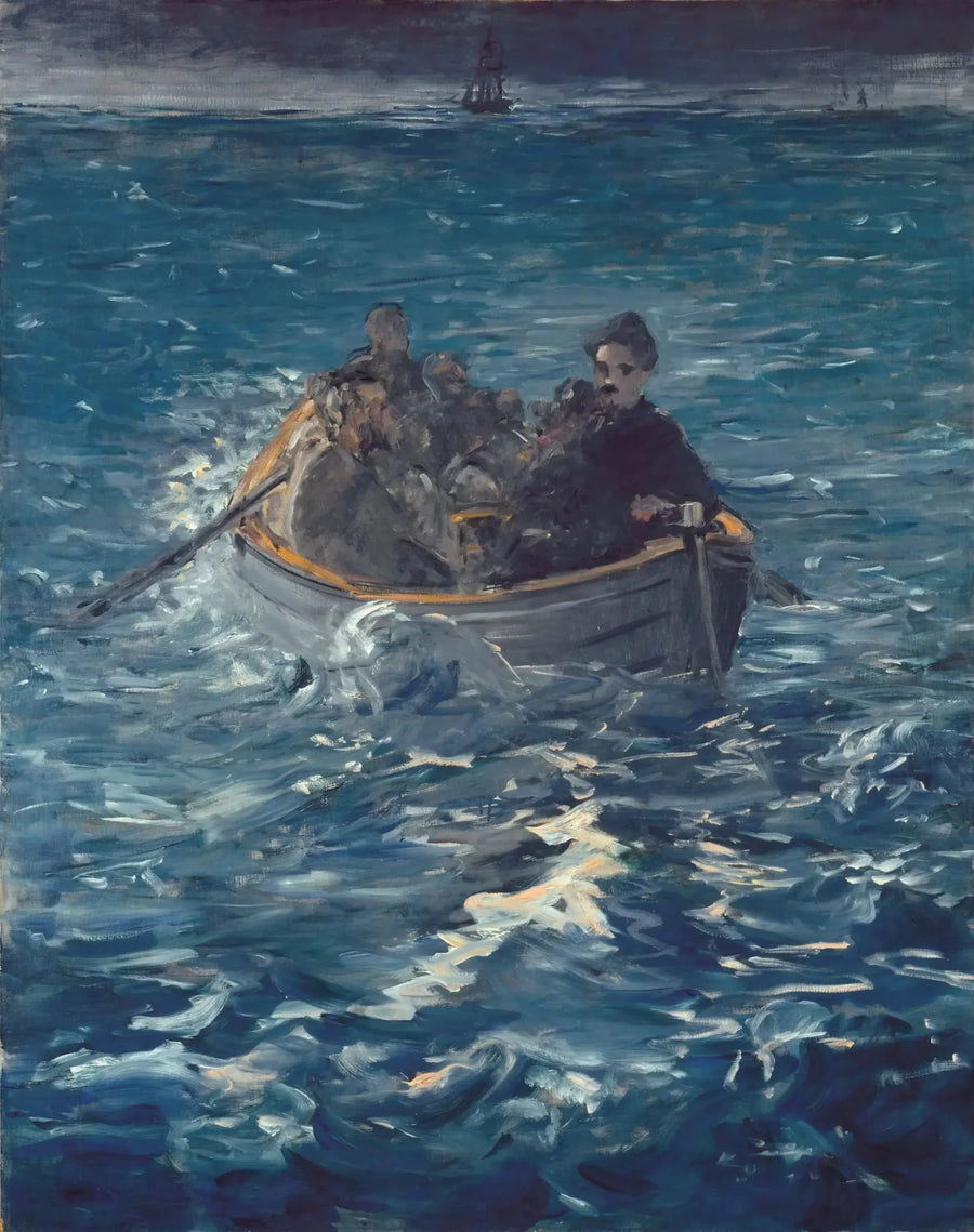 La Evasión de Rochefort - Édouard Manet