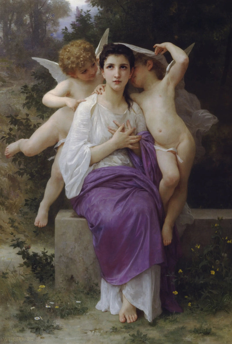 El Despertar del corazón - Bouguereau