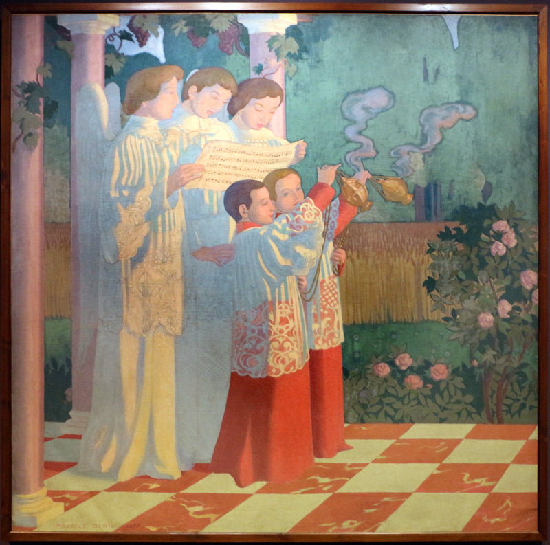 La exaltación de la Santa Cruz y la glorificación del sacrificio de la misa - Maurice Denis