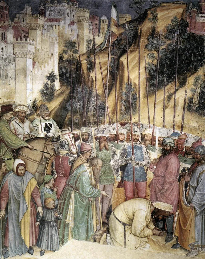 La ejecución de San Jorge - Altichiero da Zevio