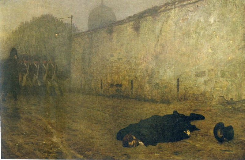 La ejecución del mariscal Ney - Jean-Léon Gérôme