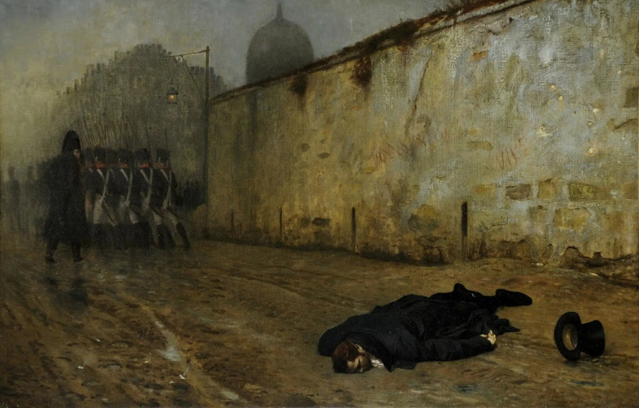 La ejecución del mariscal Ney - Jean-Léon Gérôme