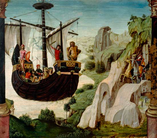 La expedición de los Argonautas - Hércules de’ Roberti