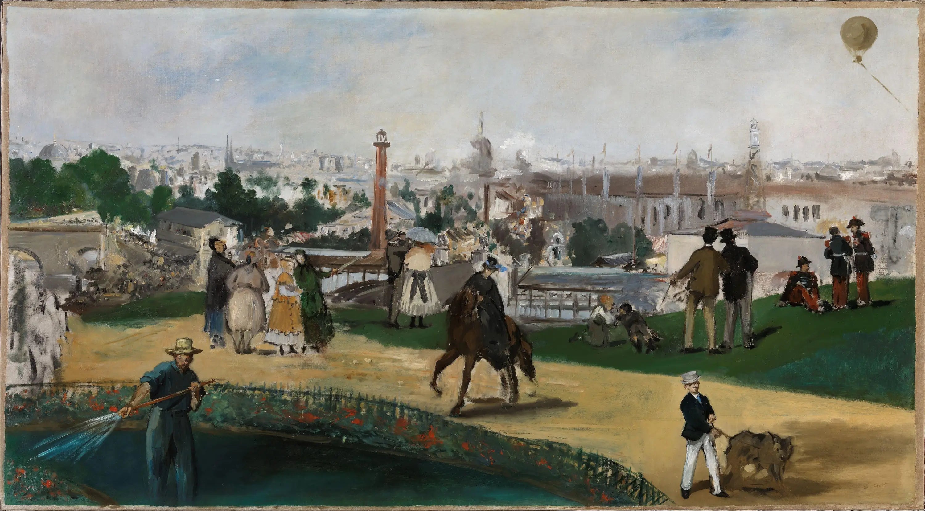 L'Exposition universelle, Paris 1867 - Édouard Manet image 1 reproduction réalisée par Alpha Reproduction