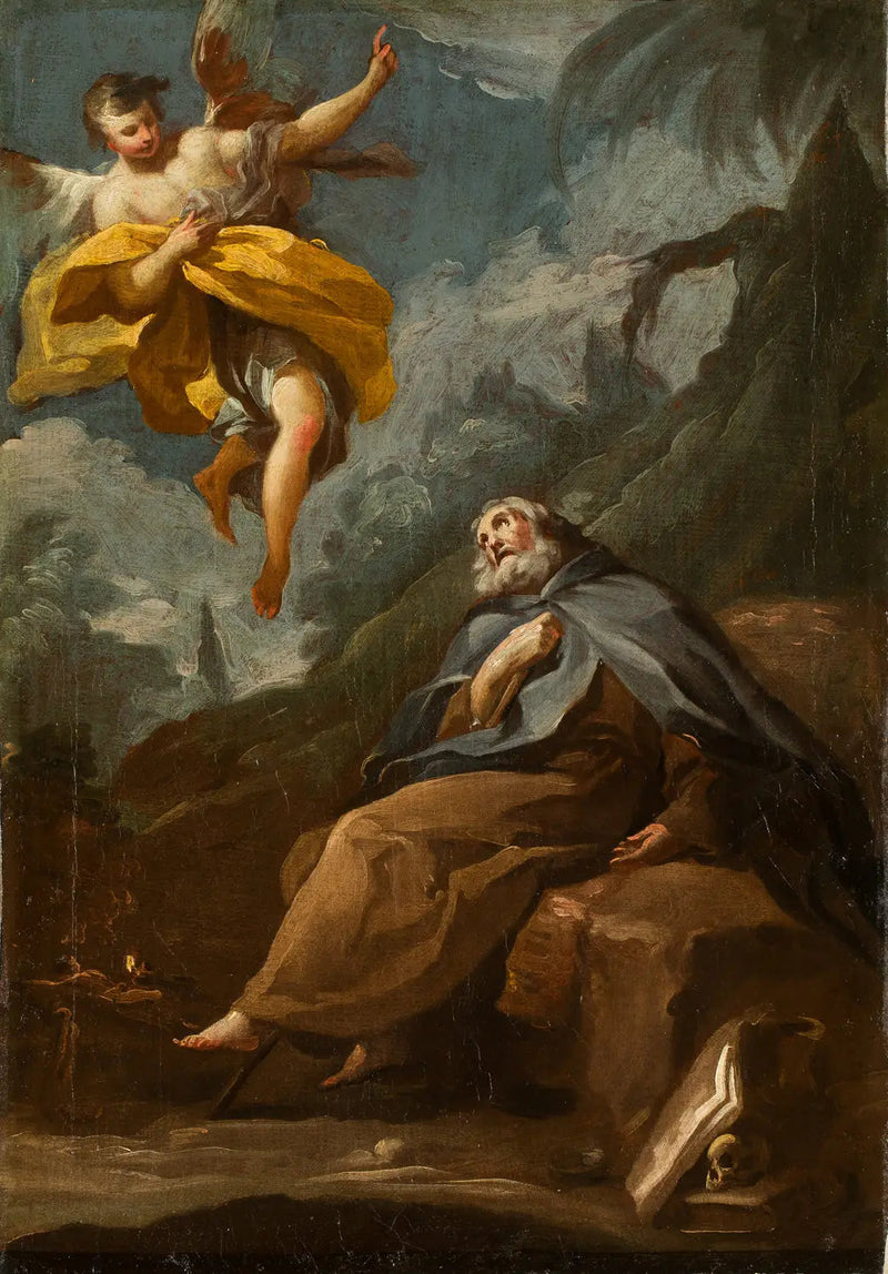 La éxtasis de san Antonio abad - Francisco de Goya