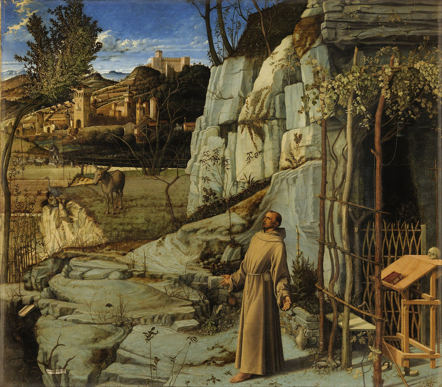 La éxtasis de san Francisco - Giovanni Bellini