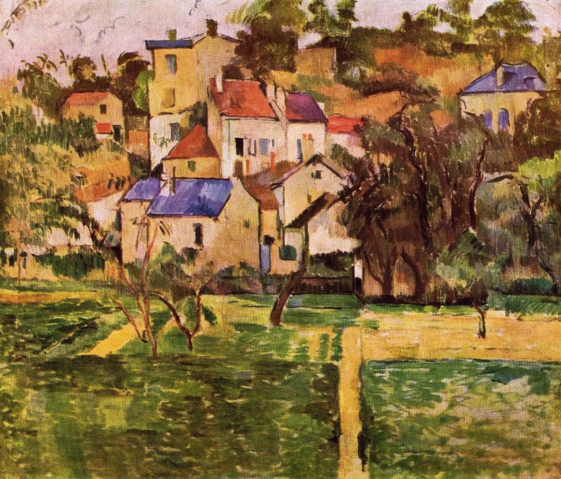El Hermitage en Pontoise - Paul Cézanne