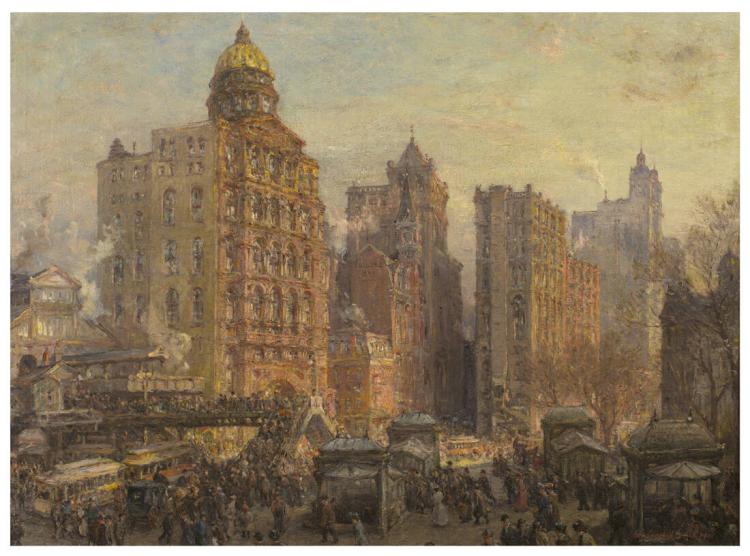 Hora punta - Colin Campbell Cooper