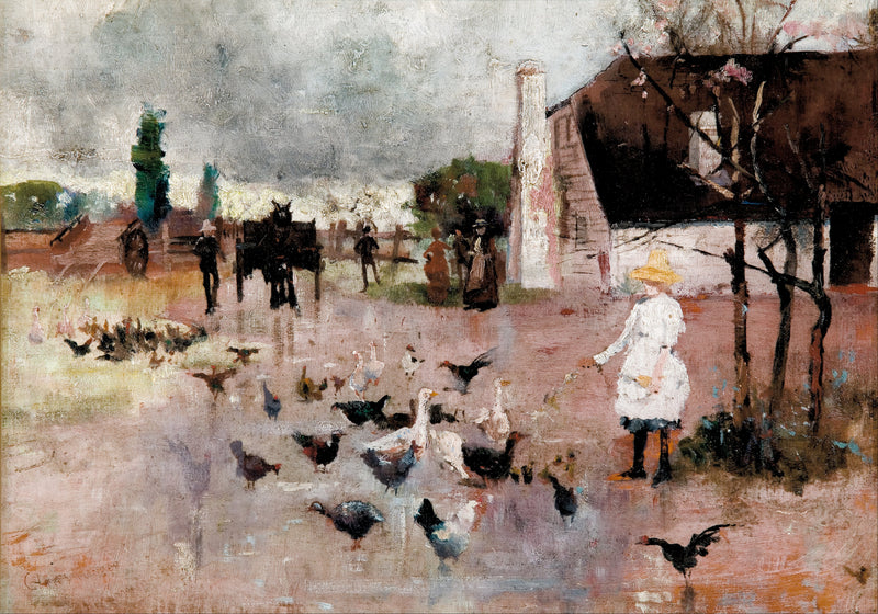 La hora del té - Charles Conder