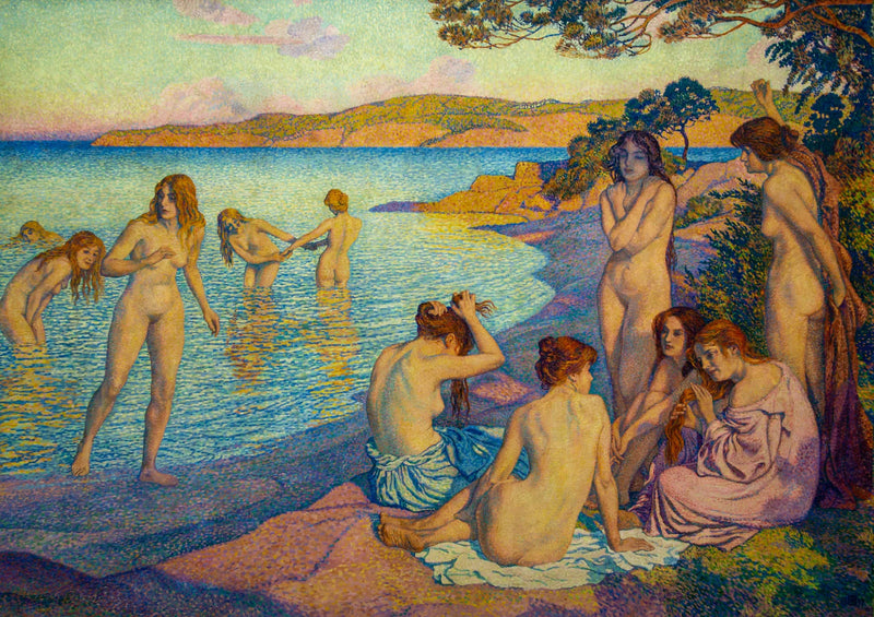 La hora besada - Theo van Rysselberghe