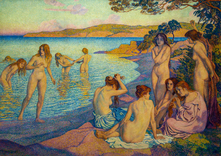 La hora besada - Theo van Rysselberghe