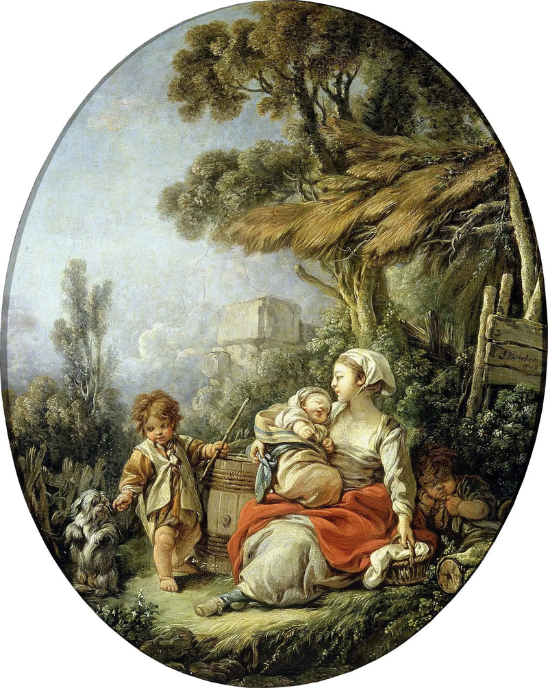La Madre Afortunada - François Boucher