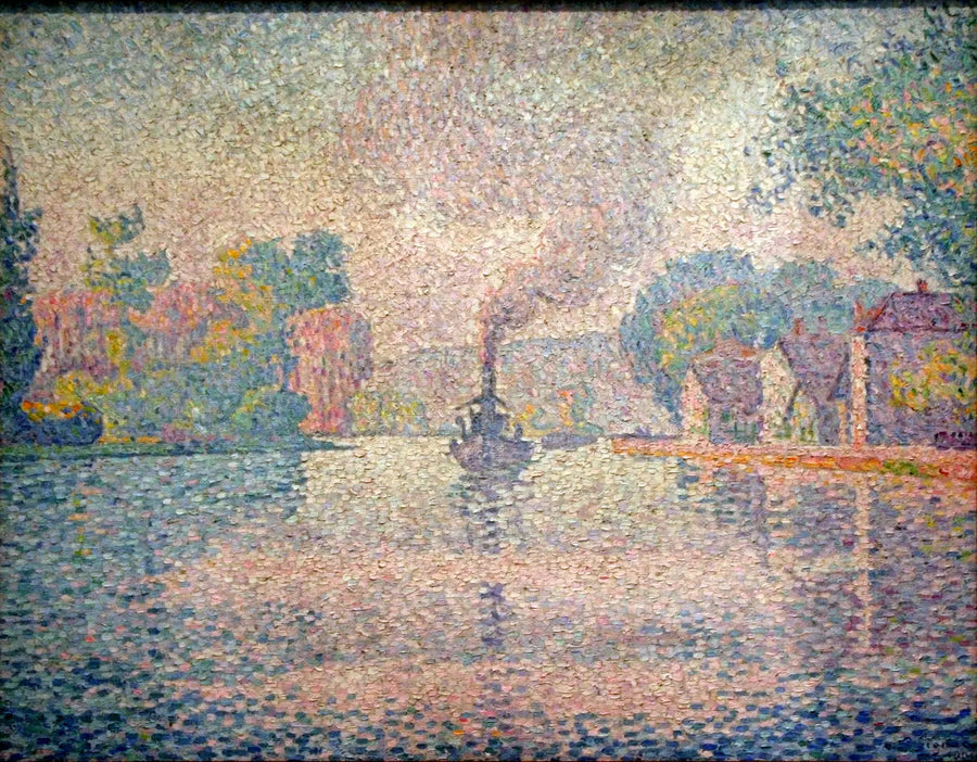 La Golondrina sobre el Sena - Paul Signac