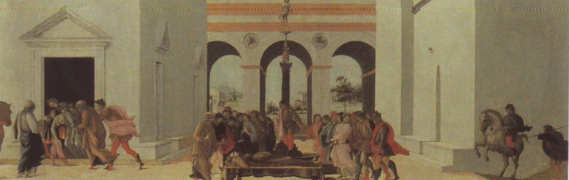 La historia de Lucrecia - Filippino Lippi