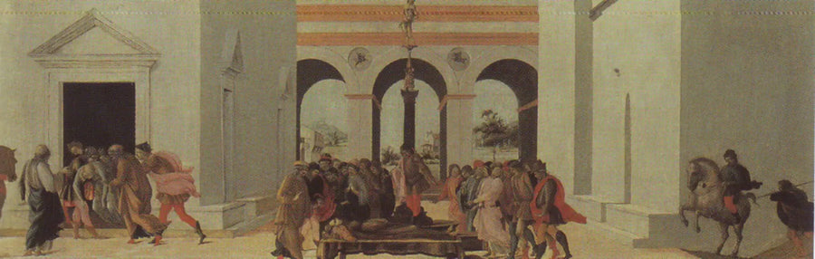 La historia de Lucrecia - Filippino Lippi
