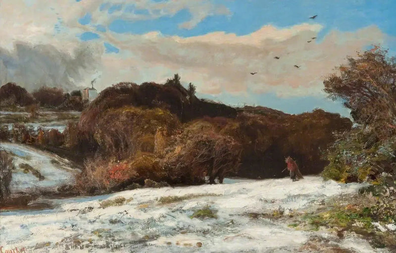 El invierno en Ornans - Gustave Courbet