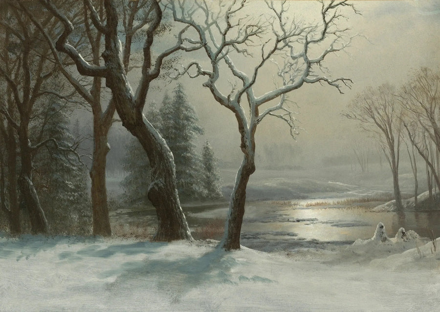 El invierno en Yosemite - Albert Bierstadt
