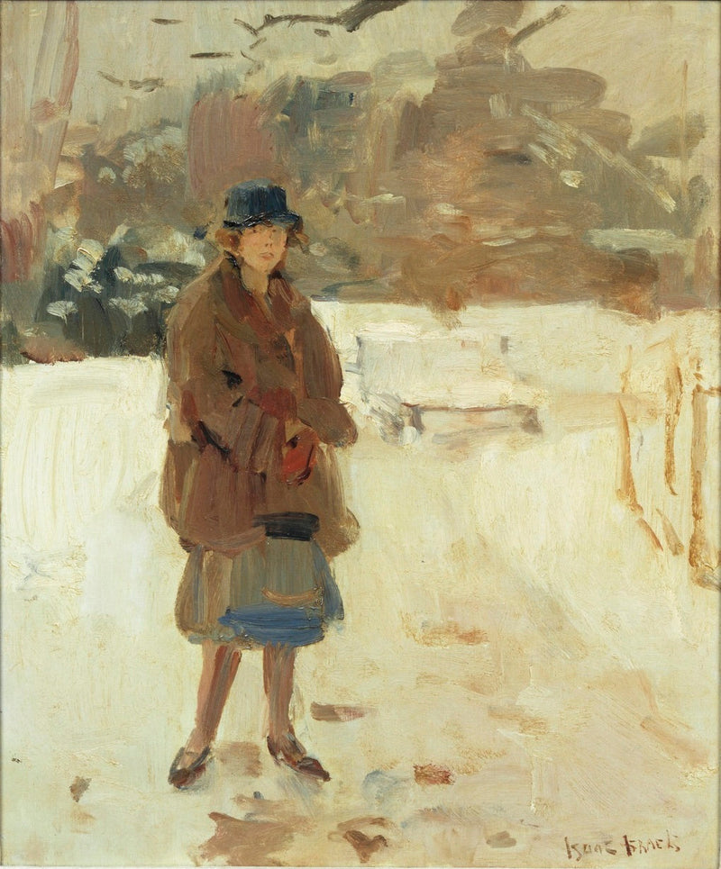 Invierno en el 'Haagse Bos' - Isaac Israel