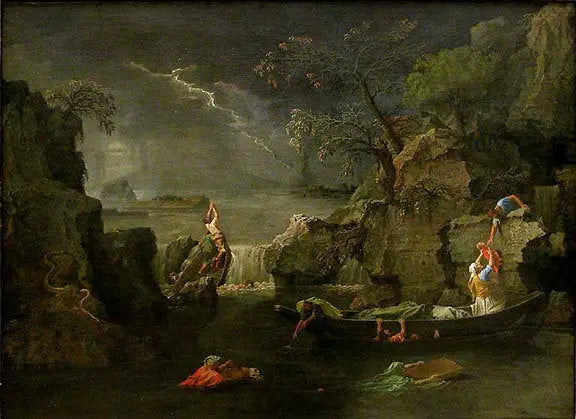 El Invierno - Nicolas Poussin