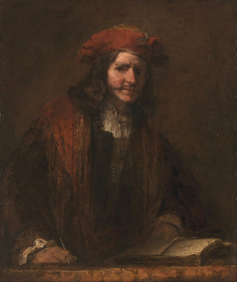 El hombre del gorro rojo - Rembrandt