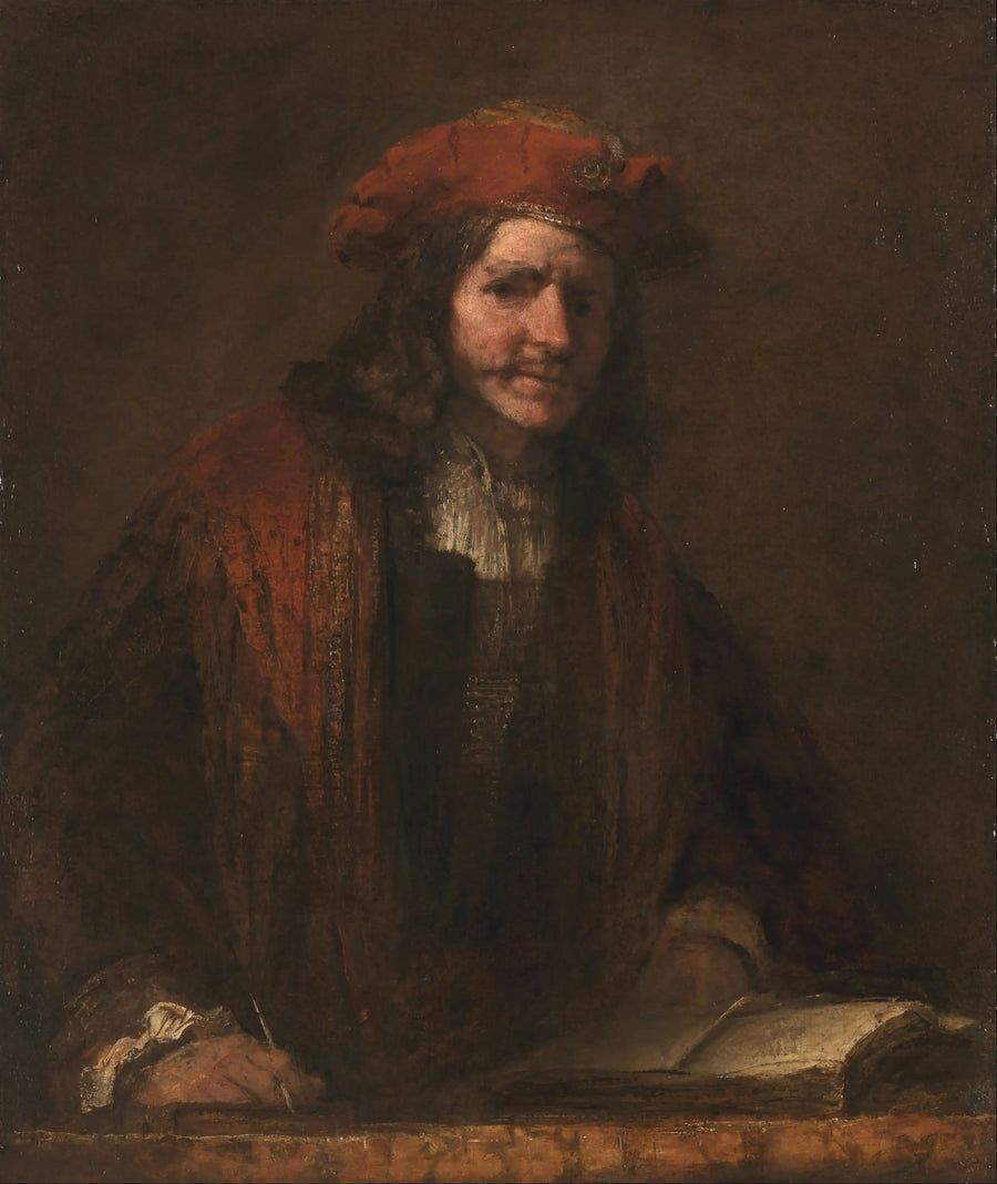 El hombre del gorro rojo - Rembrandt