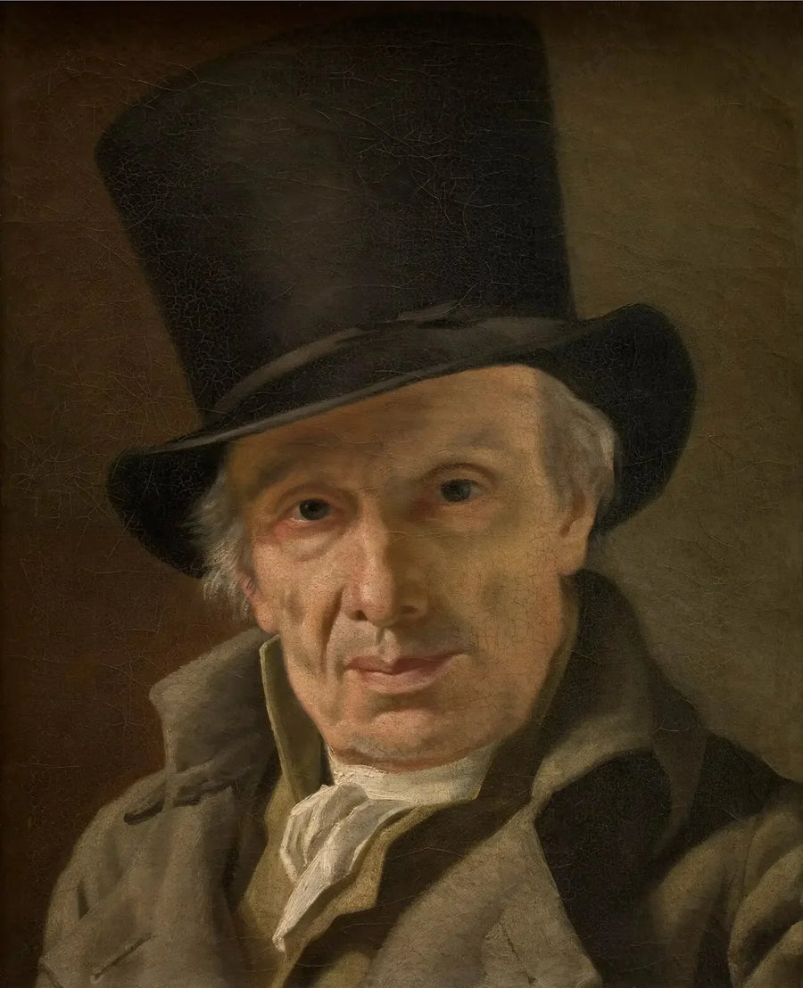 El hombre con el sombrero - Jacques-Louis David