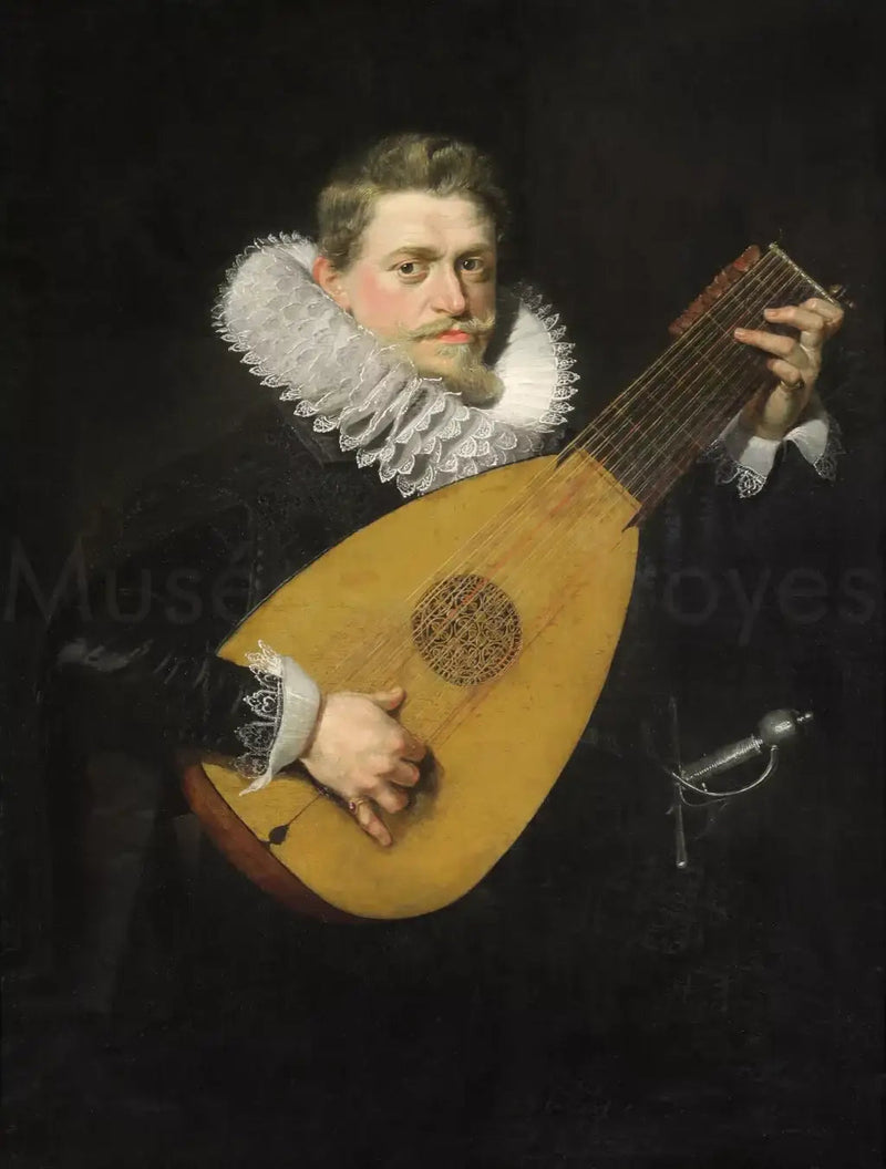 El Hombre con la laúd - Peter Paul Rubens