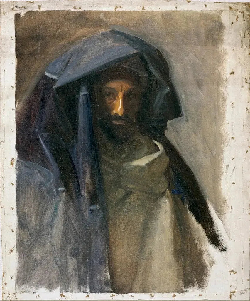 El hombre con el abrigo azul - John Singer Sargent