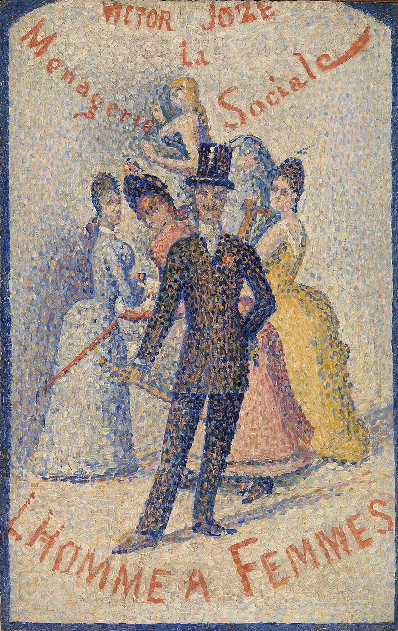 El Hombre de las mujeres - Georges Seurat