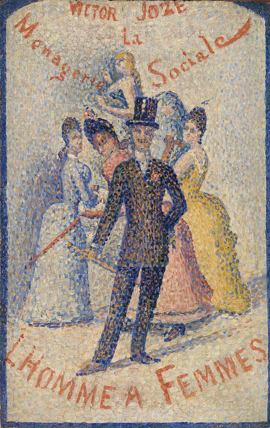 El Hombre de las mujeres - Georges Seurat