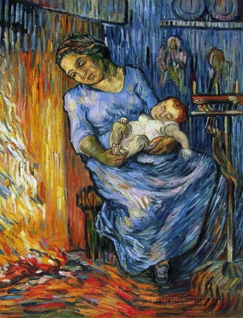 El hombre está en el mar - Vincent van Gogh