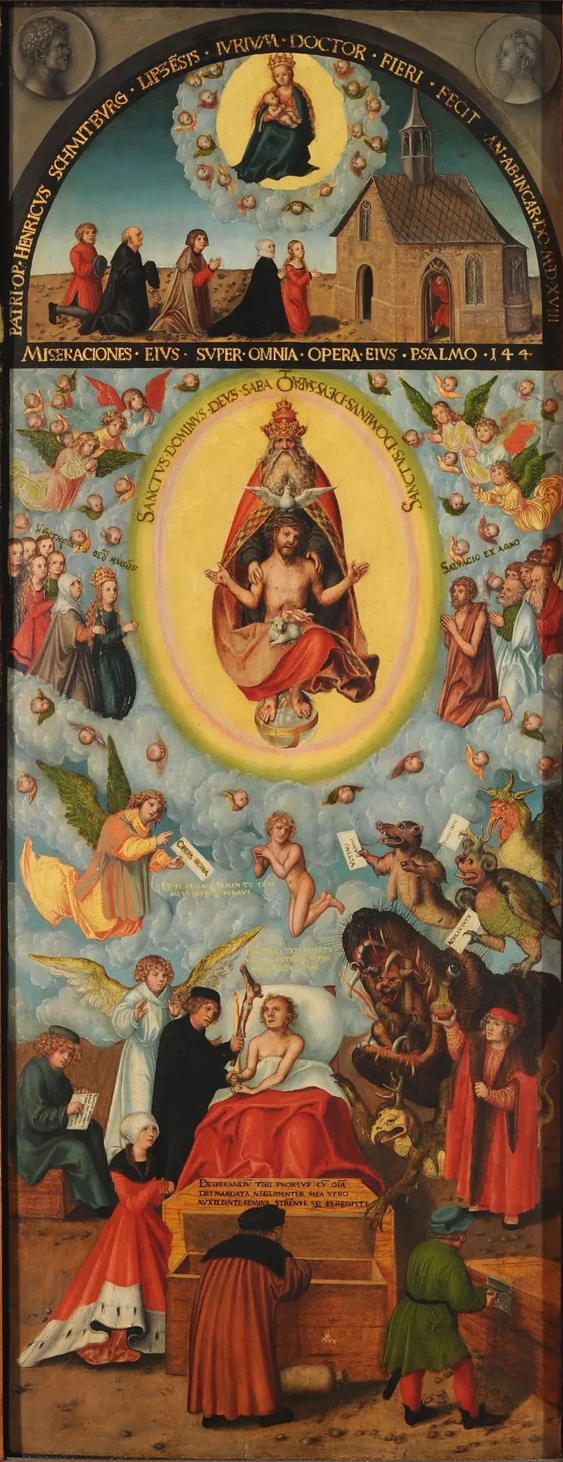 El hombre moribundo - Lucas Cranach el Viejo