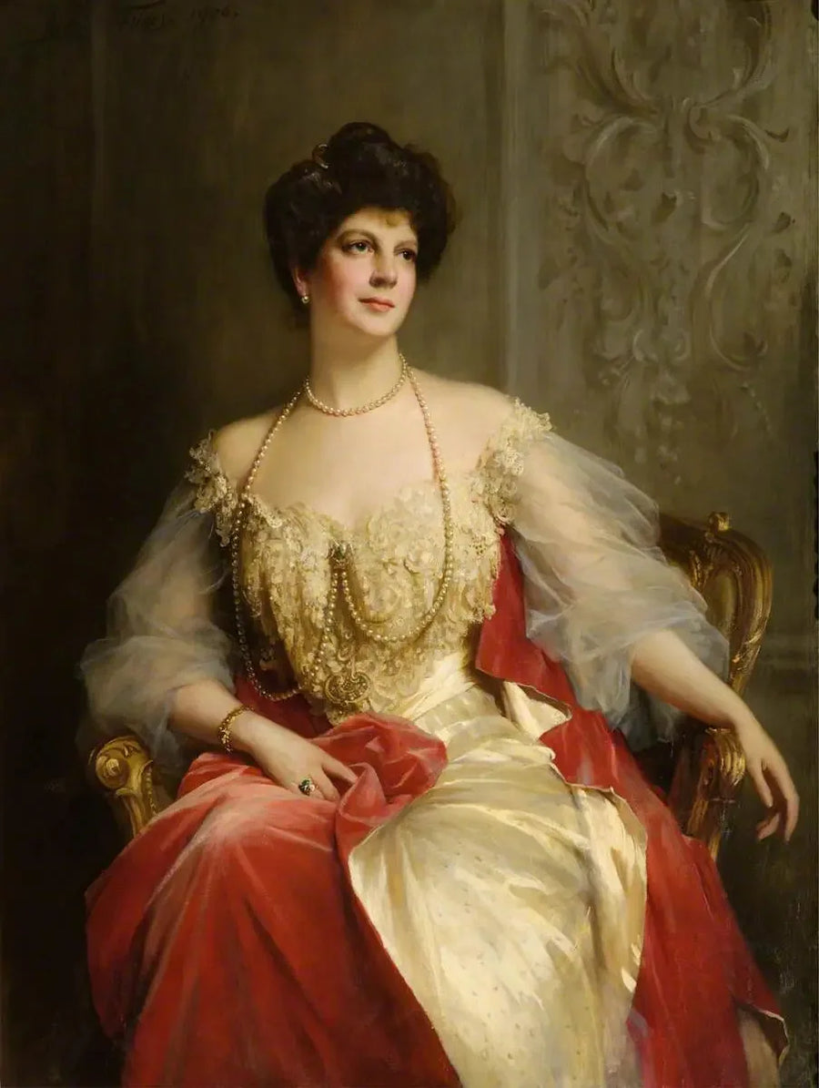 La honorable Ethel Louise Forbes-Leith (1872–1930), Lady Forbes Leith - Luke Fildes