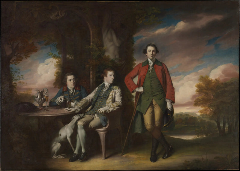 El honorable Henry Fane (1739–1802) con Inigo Jones y Charles Blair - Joshua Reynolds